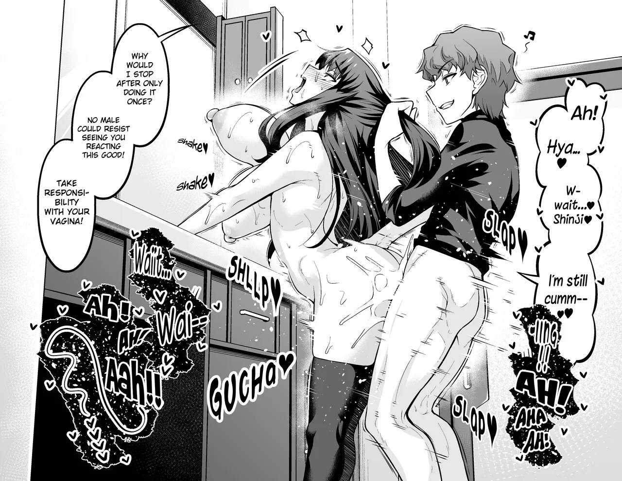 Hentai Manga Comic-Shinji, the Stud, has Wild Sex with Saber and the Others-Read-32